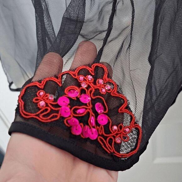 Victoria's Secret Y2K Beaded Chemise Bra size 36 C - Picture 7 of 11